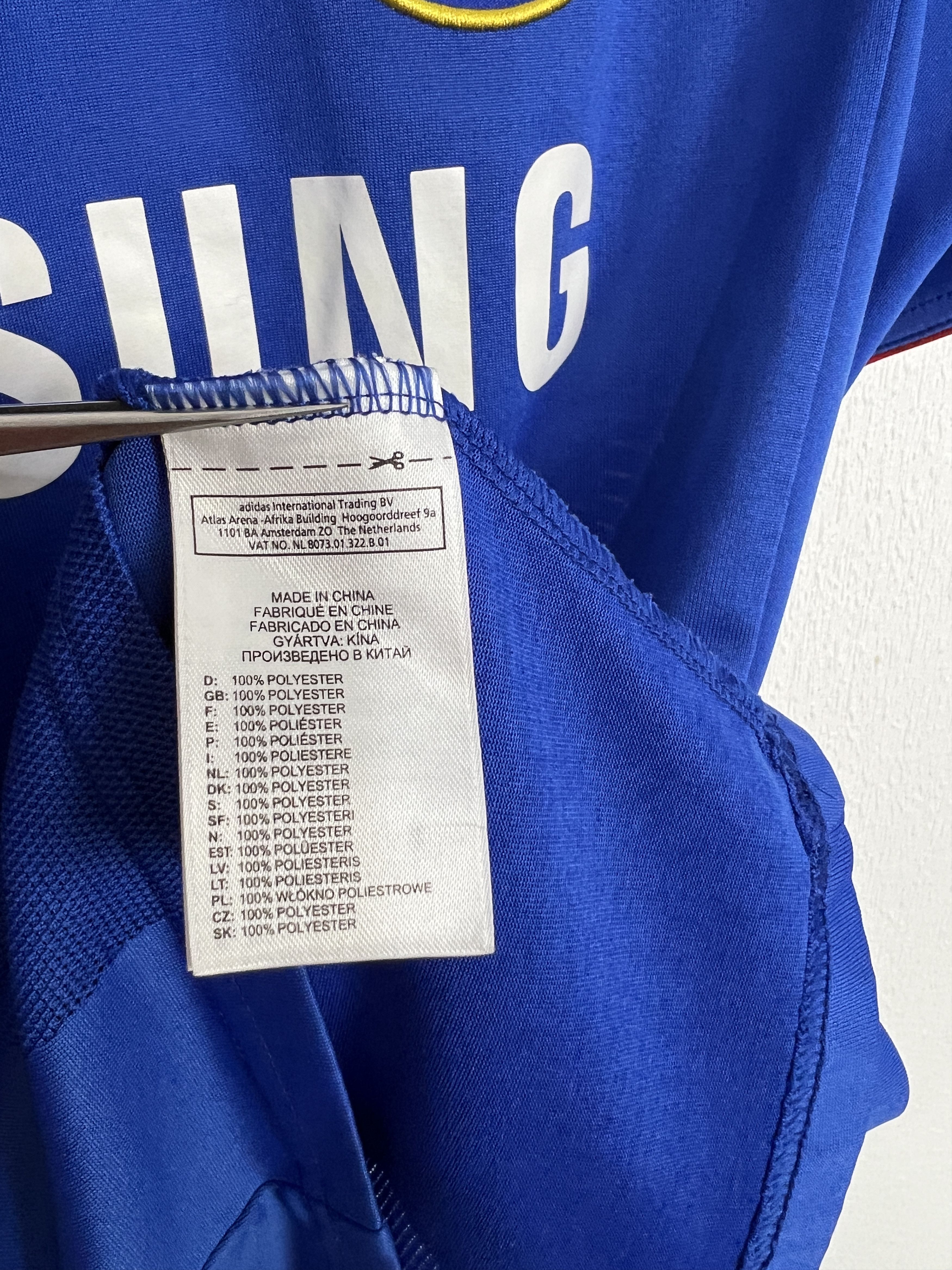 Adidas Chelsea Home football shirt 2010 Soccer Adidas Blue Size US S / EU 44-46 / 1 - 8 Thumbnail