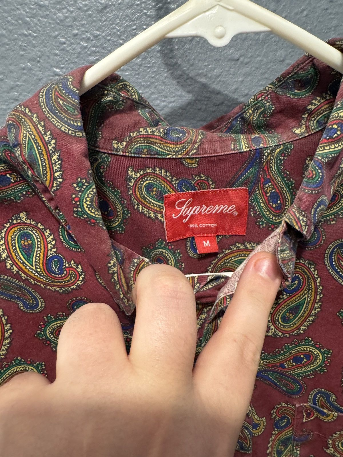 Supreme Paisley Button Up Size US M / EU 48-50 / 2 - 2 Thumbnail