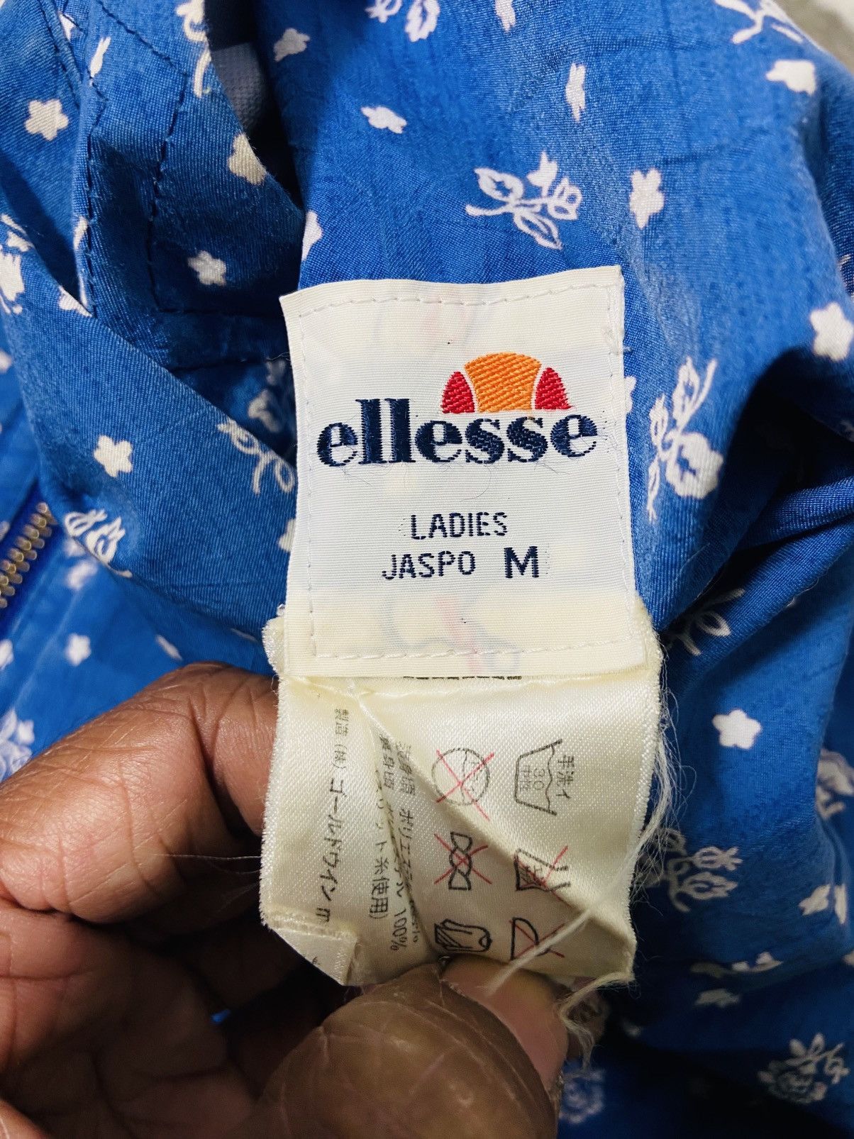 Ellesse Vintage Ellese Zipper Reversible Jacket Size L / US 10 / IT 46 - 13 Thumbnail