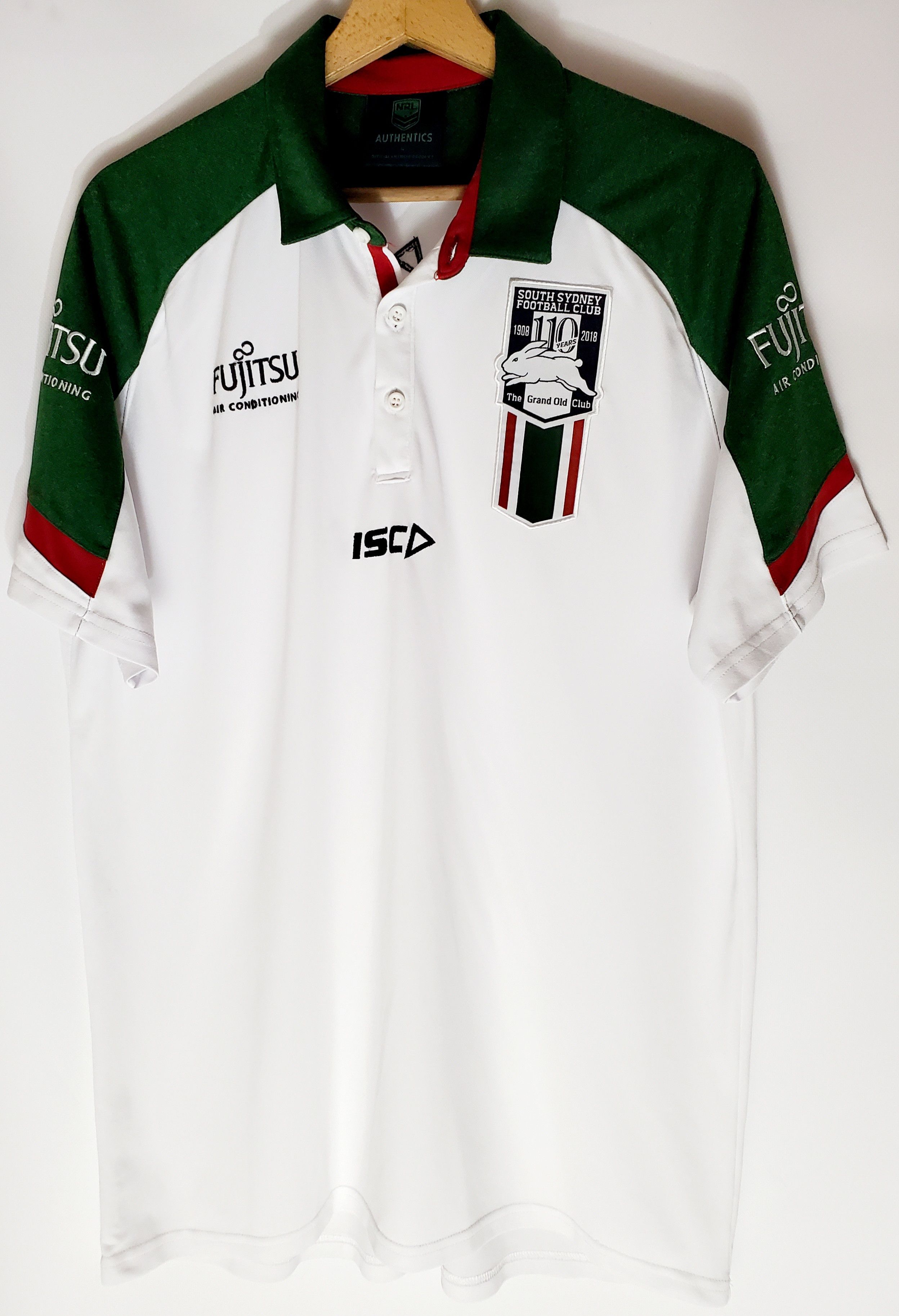 Vintage 110 years SOUTH SYDNEY FOOTBALL CLUB ISC NRL L Size US L / EU 52-54 / 3 - 1 Thumbnail
