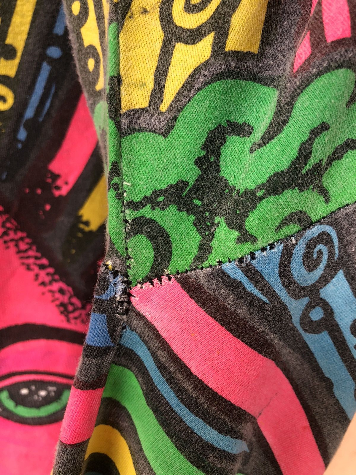 Vintage Vintage AOP Pop Art Multicolour Very Rare Size US XL / EU 56 / 4 - 6 Thumbnail