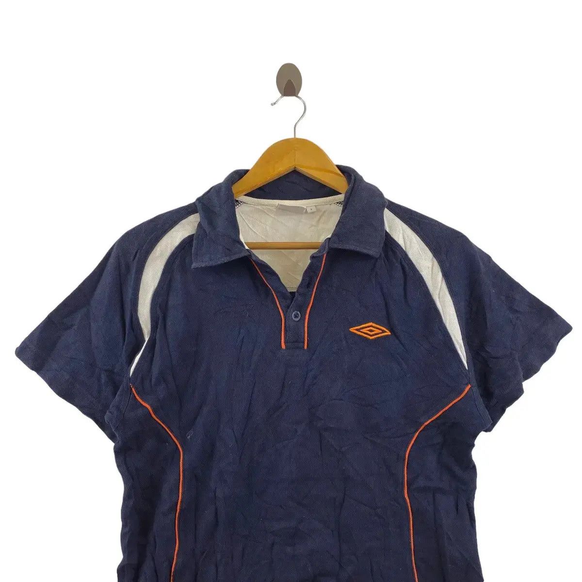Umbro Vintage UMBRO OFFICIAL PRODUCT Blue Polo Tee Shirt Size US S / EU 44-46 / 1 - 2 Thumbnail