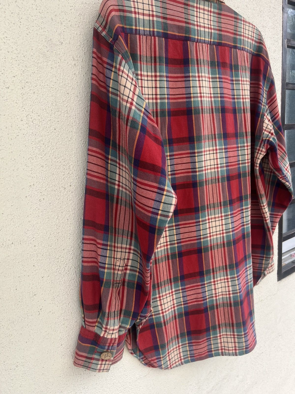 Nicole Club Vintage 90s Nicole Club For Men Plaid Tartan Flannel Shirt Size US L / EU 52-54 / 3 - 17 Thumbnail