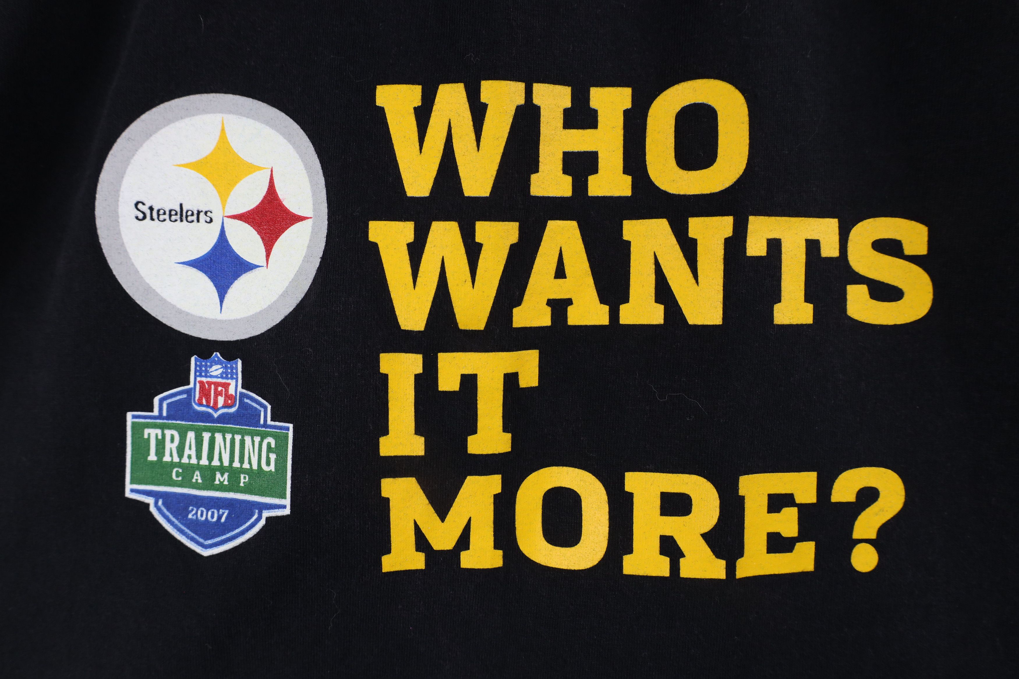 Vintage Vintage 2007 Pittsburgh Steelers Football Muscle T-Shirt Size US XXL / EU 58 / 5 - 4 Thumbnail