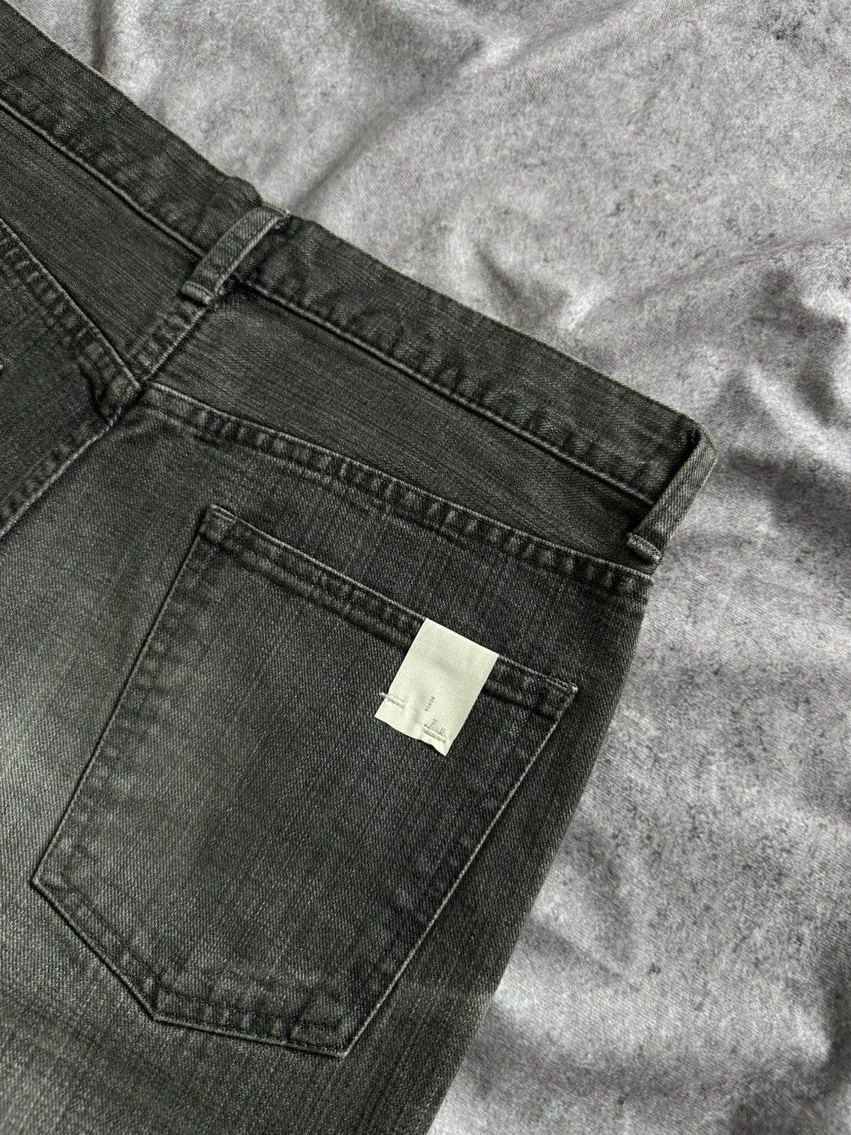 Japanese Brand × N.Hoolywood N. Hollywood Straight Gray Washed Denim Jens Size US 32 / EU 48 - 4 Thumbnail
