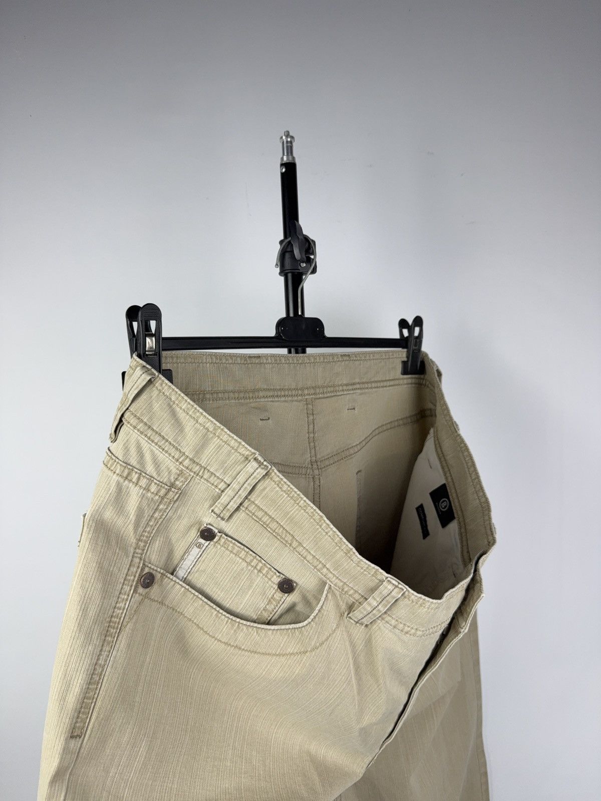 Bogner Vintage 00s Retro Beige Bogner Cotton Comfort Fit Pants Size US 38 / EU 54 - 12 Thumbnail