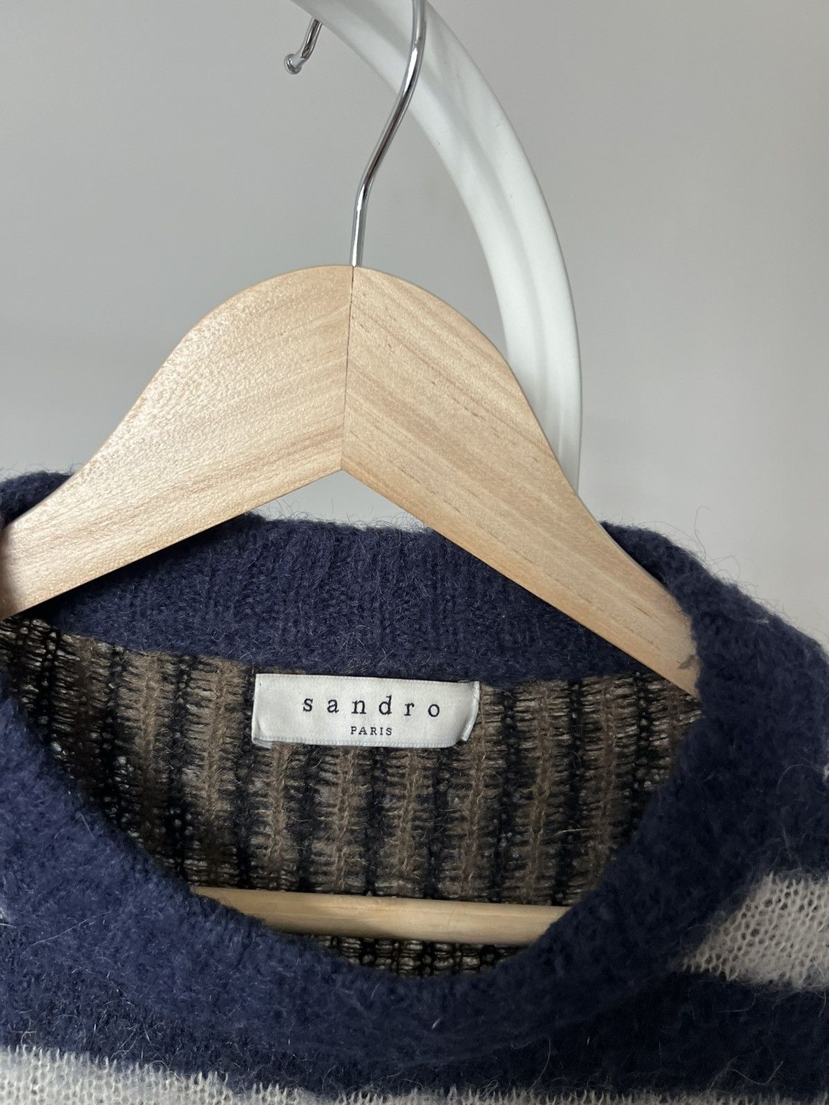 Sandro Sandro Paris 🇫🇷 Sweatshirt Knit Women Size S / US 4 / IT 40 - 4 Thumbnail