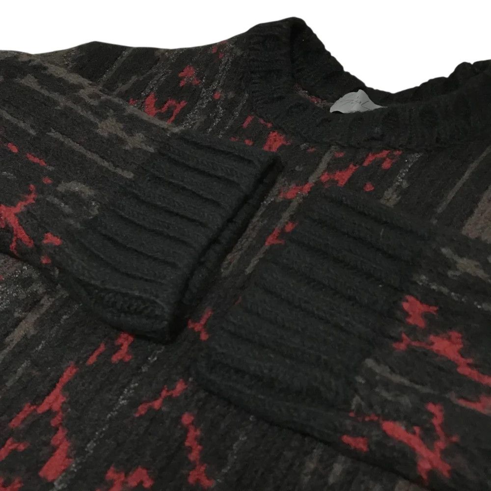 Yohji Yamamoto Yohji Yamamoto pour homme Patterned intarsia pullover Size US L / EU 52-54 / 3 - 5 Thumbnail