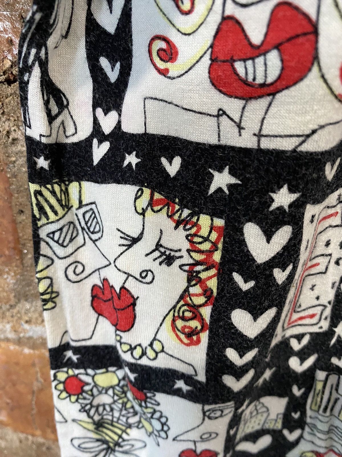 Yoshiyuki Konishi 🔥1990s Ficce True love story tee Size US M / EU 48-50 / 2 - 8 Thumbnail