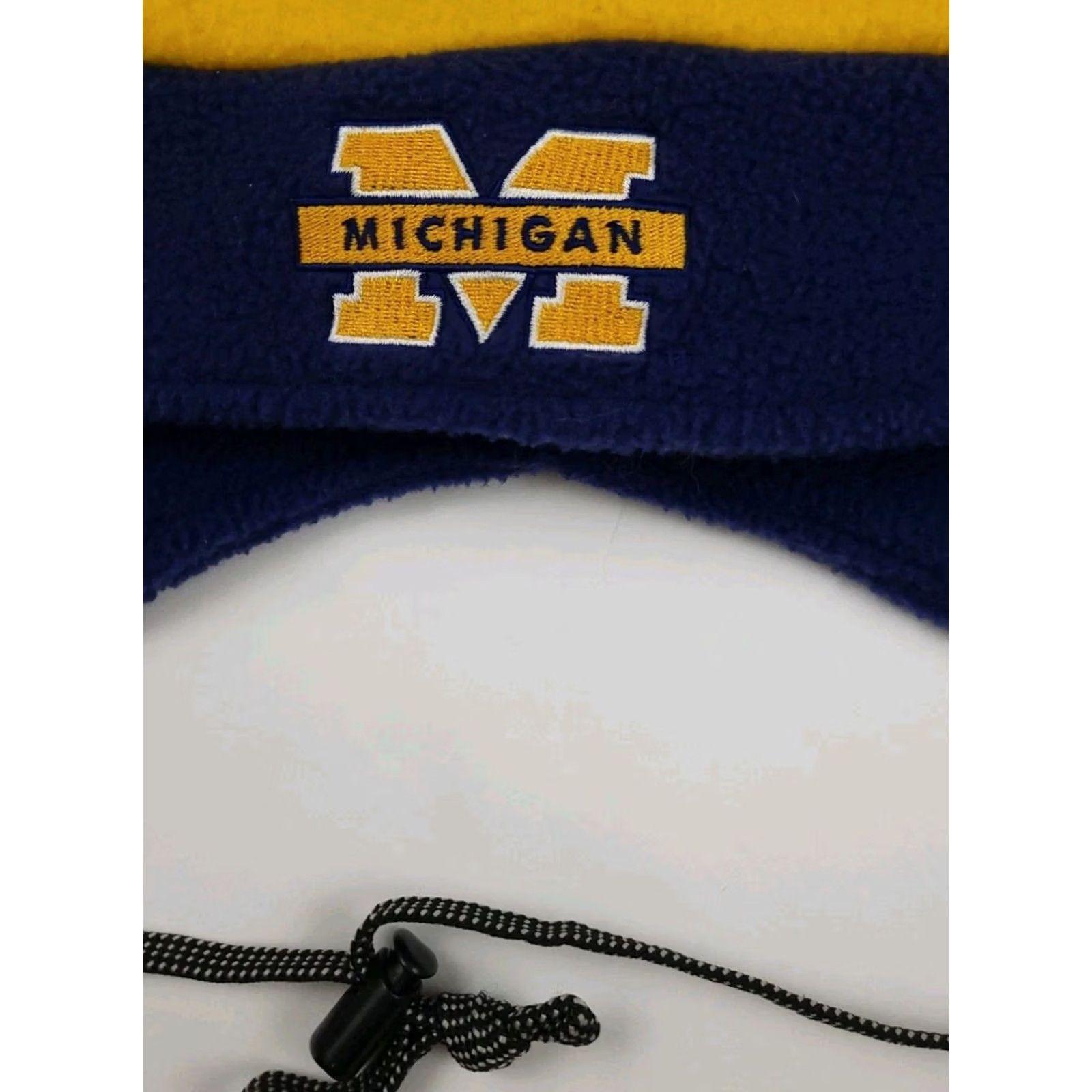 Vintage VINTAGE University Michigan Wolverines Bula fleece hat Beanie USA Made Blue One Size Men Size US M / EU 48-50 / 2 - 2 Thumbnail
