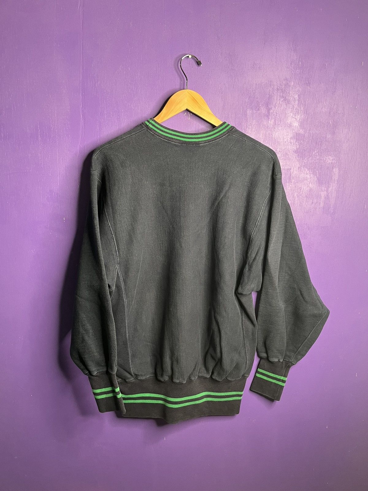 Vintage Vintage 90s Notre dame ringer logo crewneck Size US L / EU 52-54 / 3 - 2 Thumbnail