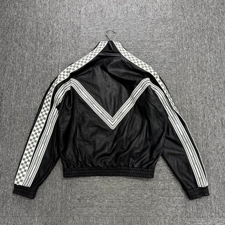 Louis Vuitton Louis Vuitton Leather Checkerboard Jacket-2506 Size US M / EU 48-50 / 2 - 2 Thumbnail