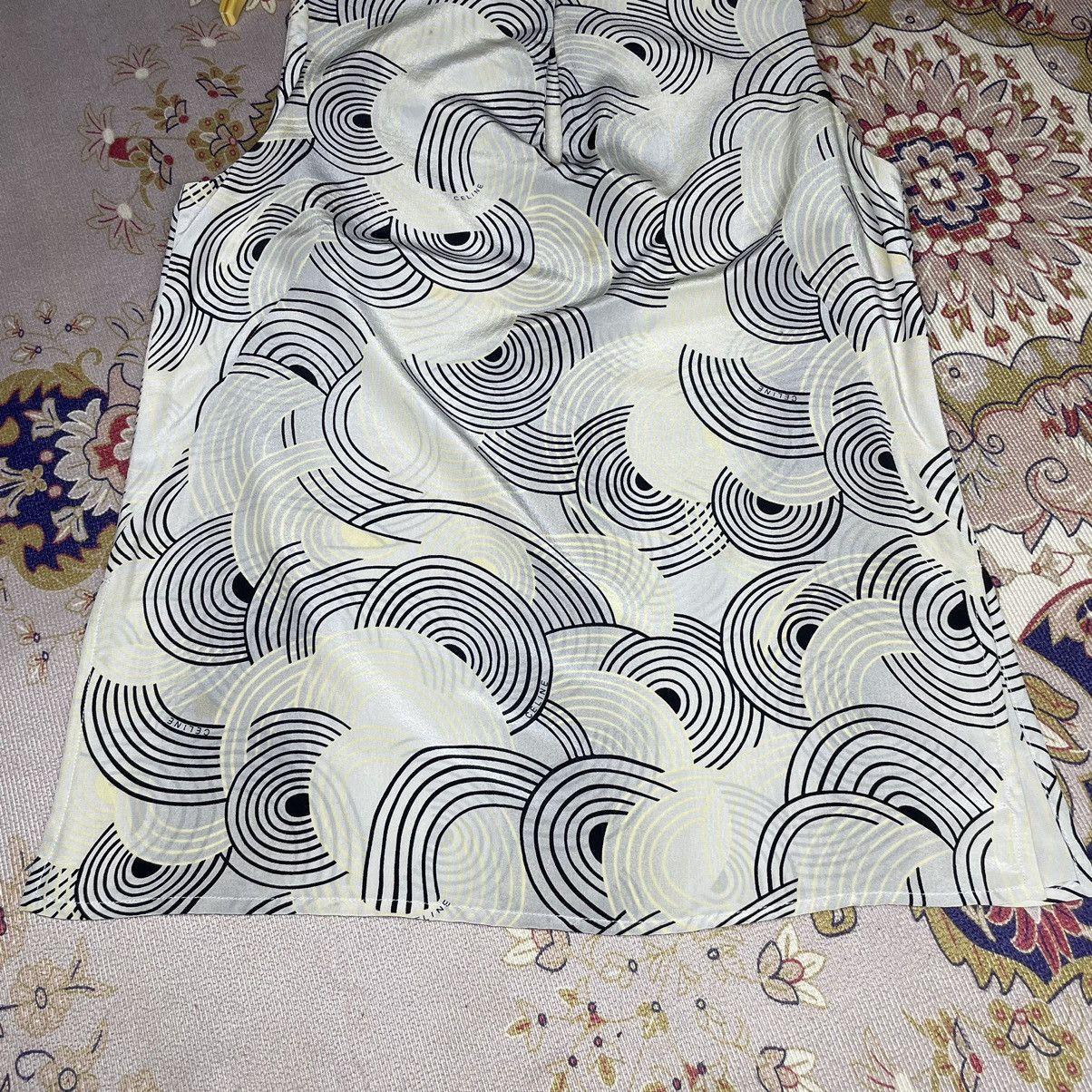 Celine 110* Vintage Celine FullSuit Silk Dress Size S / US 4 / IT 40 - 9 Thumbnail