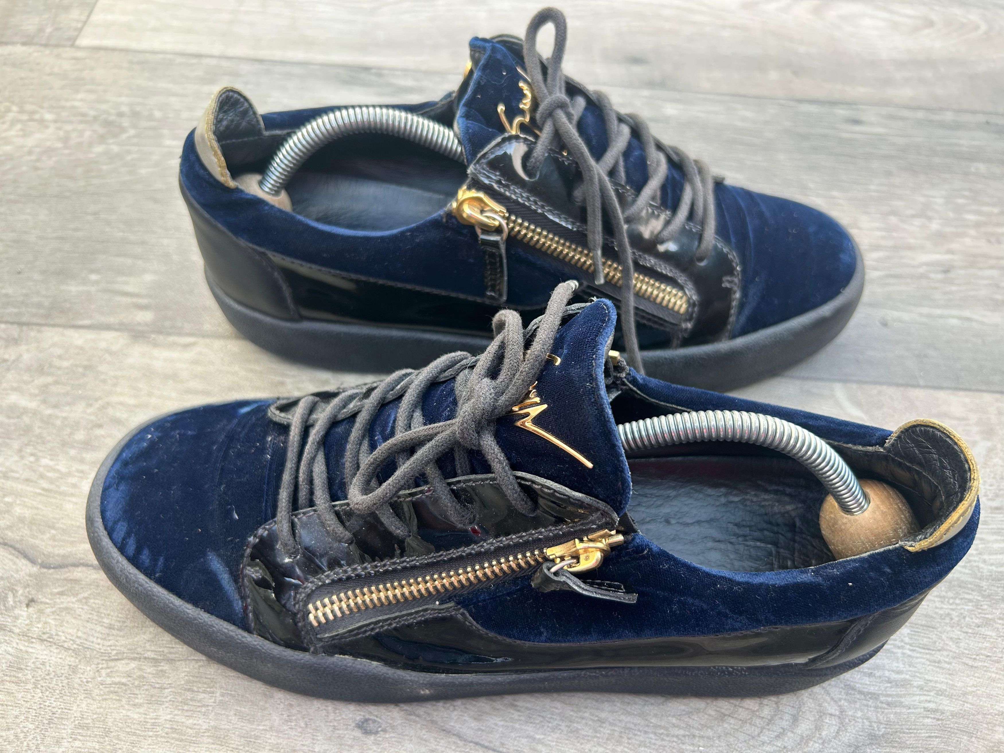 Giuseppe Zanotti Giuseppe Zanotti Frankie Low Top Sneakers Sz 43 Size US 10 / EU 43 - 7 Thumbnail