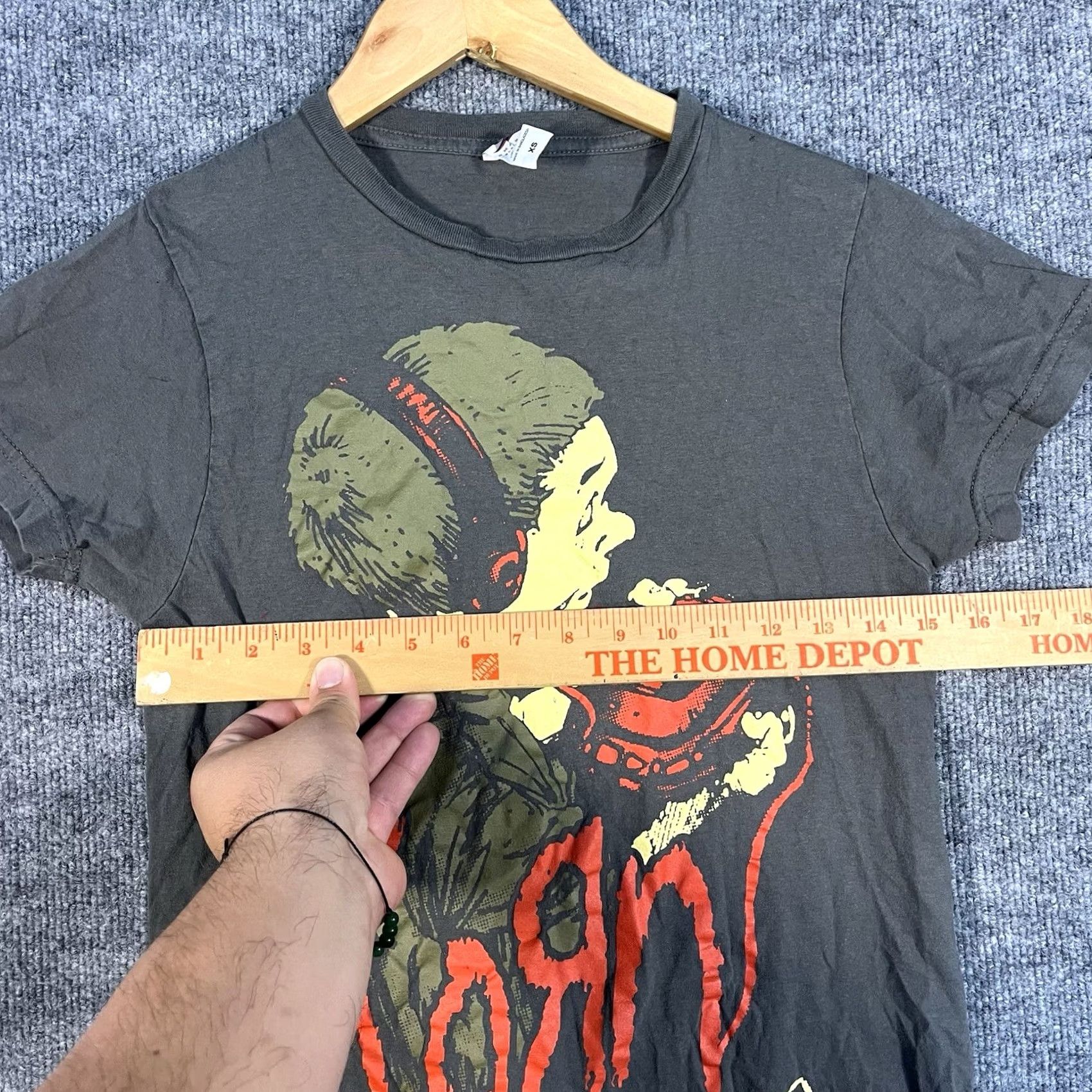 Tultex Korn Leader Follow The T-Shirt Womens XS Metal Band Tour Double Sided Graphic Size XS / US 0-2 / IT 36-38 - 2 Thumbnail