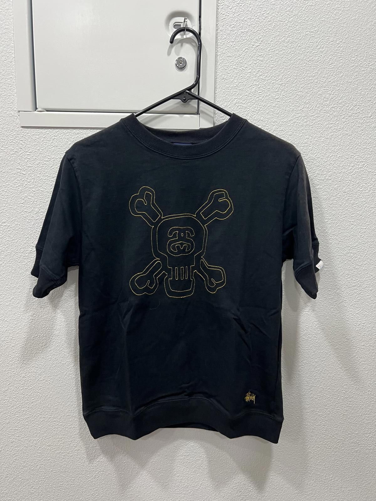 Stussy 80s Stussy Skull Half Sleeve Sweat Size US M / EU 48-50 / 2 - 1 Thumbnail