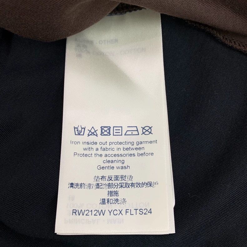 Louis Vuitton Louis Vuitton Color-block logo full-print cotton crewneck Size S / US 4 / IT 40 - 6 Thumbnail