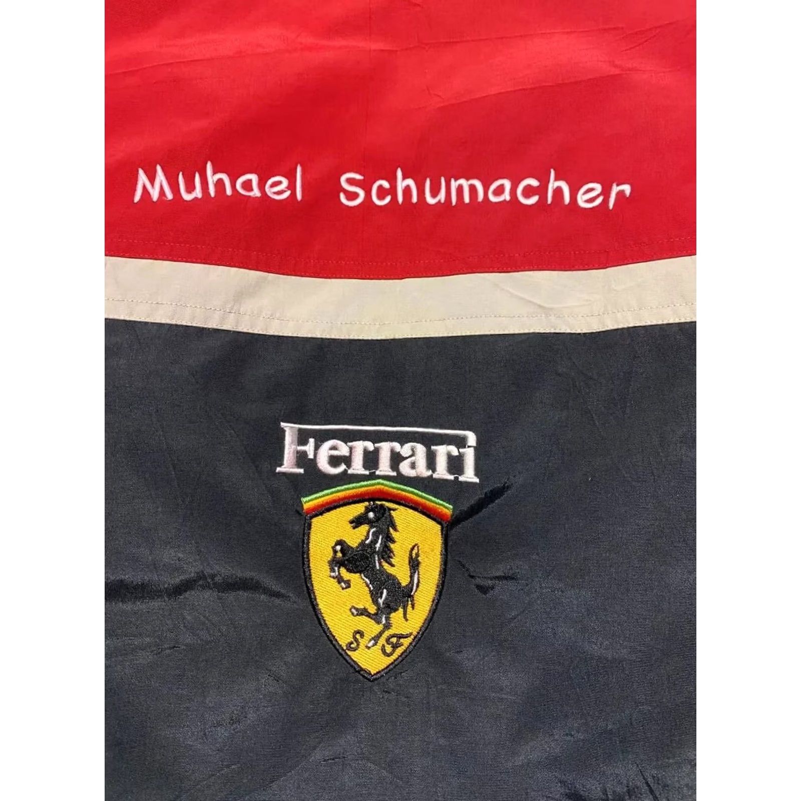 Ferrari VINTAGE Ferrari Jacket Red 90s Michael Schumacher Size 2XL Men Size US XXL / EU 58 / 5 - 3 Thumbnail