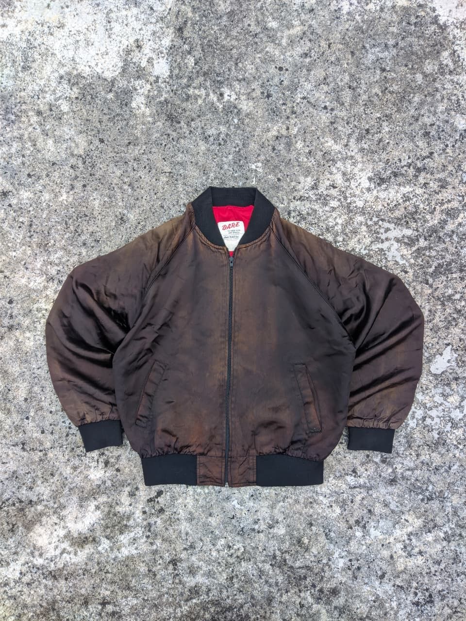 D.A.R.E Vintage 90s D.A.R.E Bomber Jacket Size US L / EU 52-54 / 3 - 2 Thumbnail