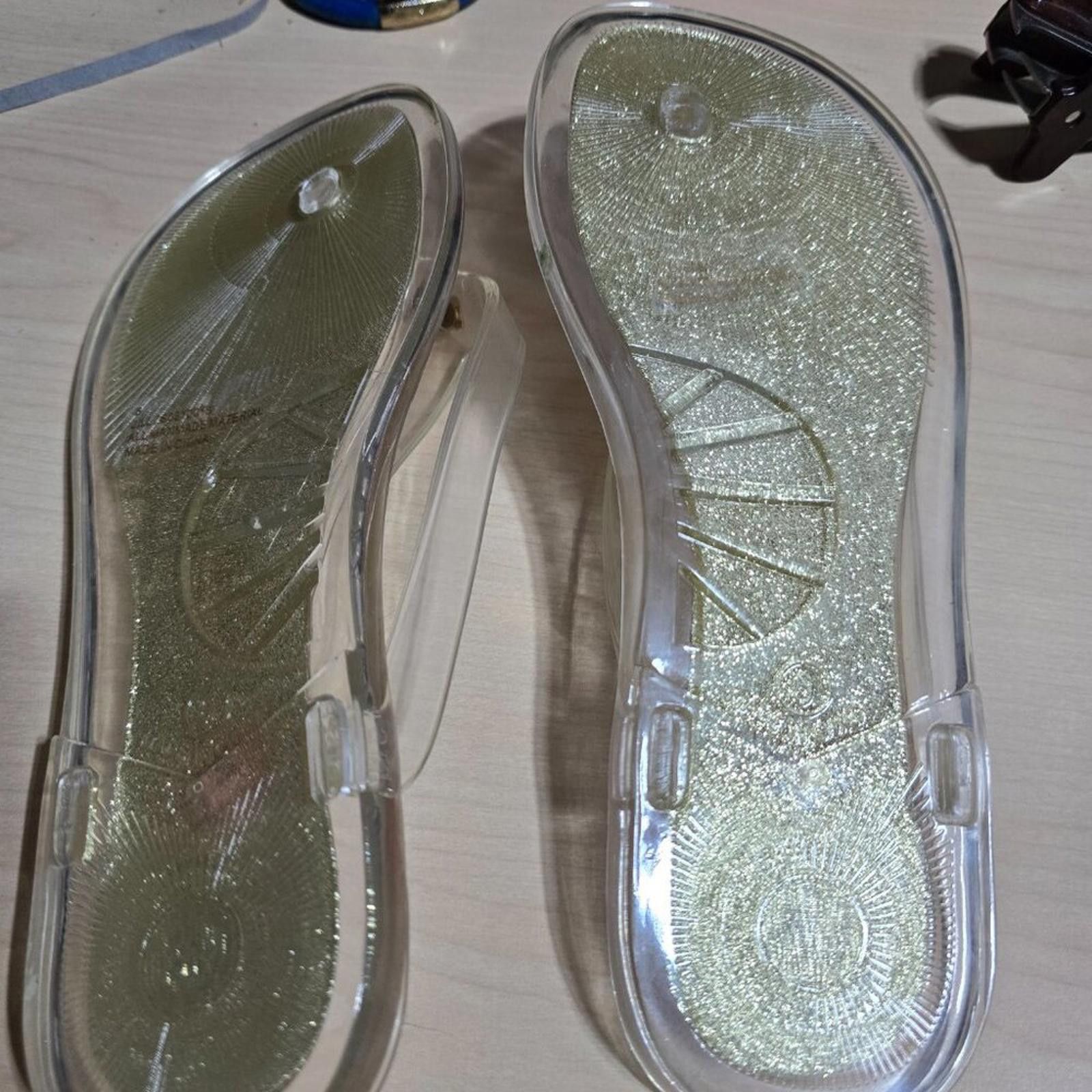 Other Kate Spade New York Glitter Jelly Flip Flops Size US 6 / IT 36 - 4 Thumbnail