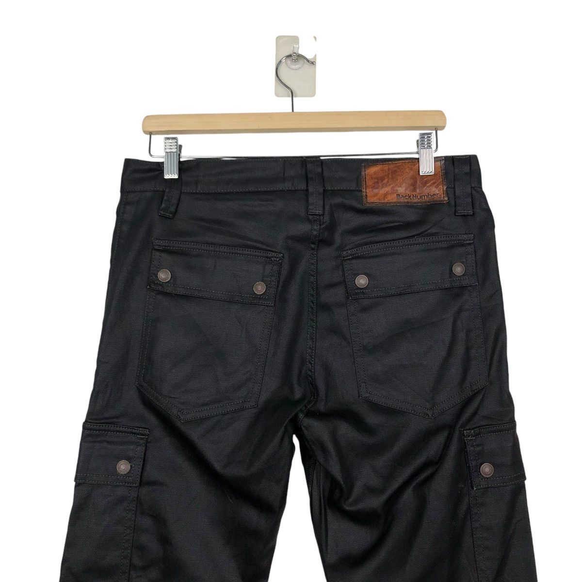 Hysteric Glamour 🔥VINTAGE BIKER PANTS WAXED DESIGN BACK NUMBER Size US 34 / EU 50 - 11 Thumbnail