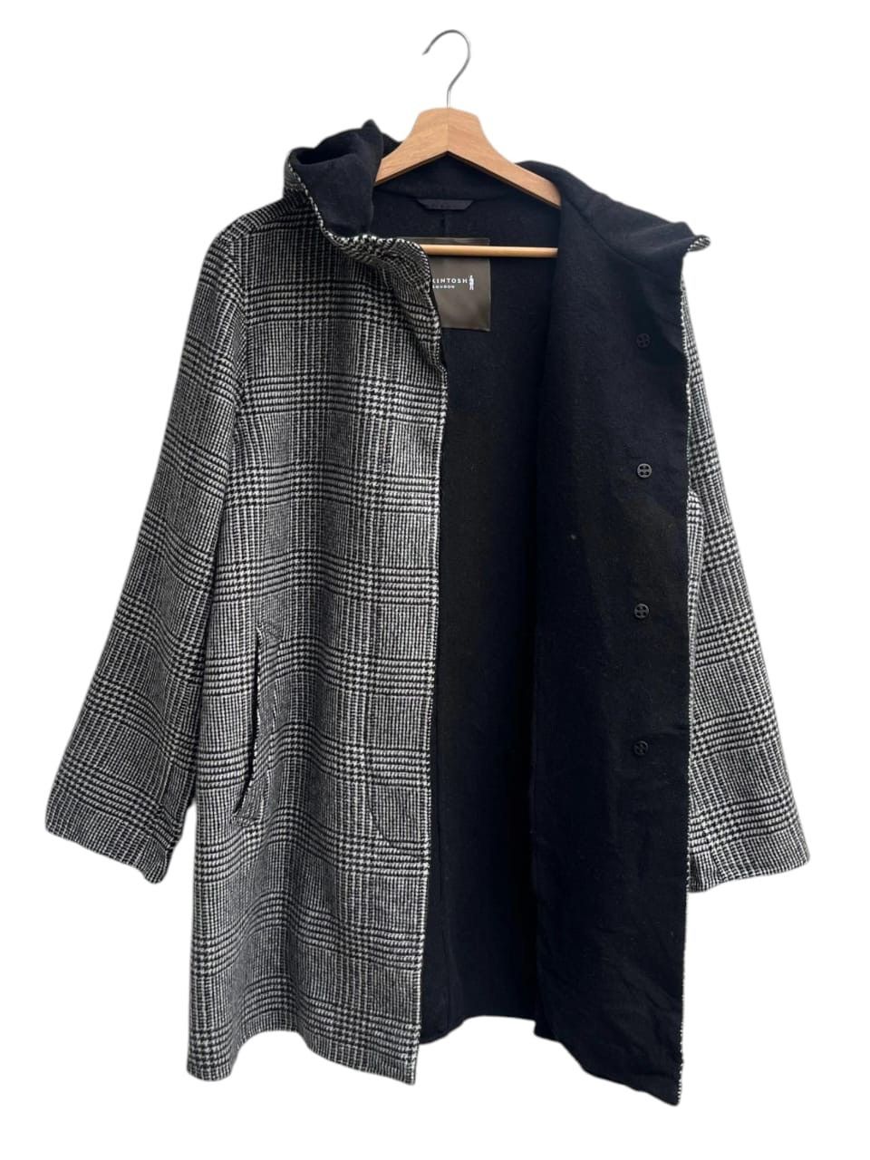 Mackintosh Mackintosh London Chryston River Wool Hoodie Coat Size M / US 6-8 / IT 42-44 - 4 Thumbnail