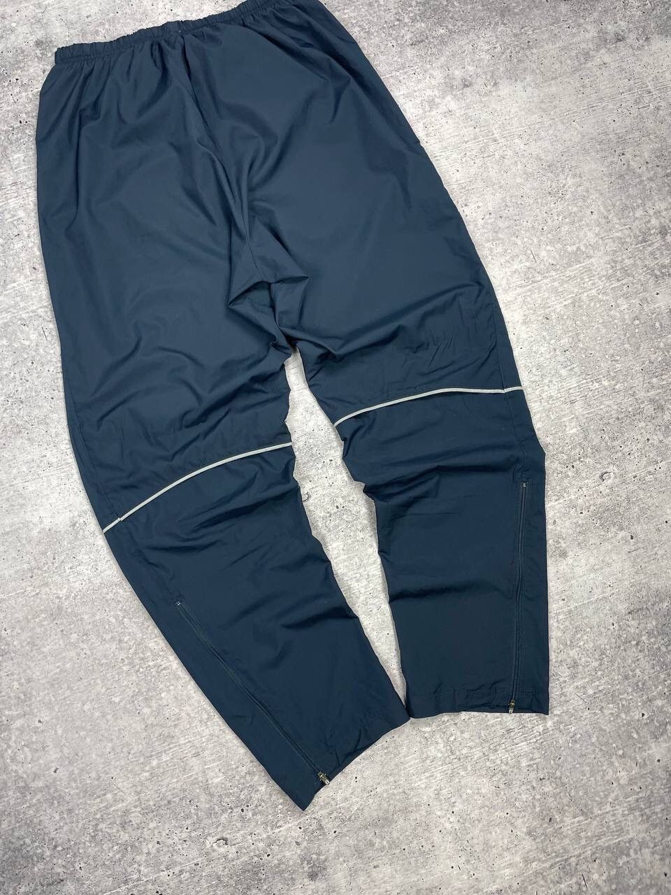 Nike Vintage Nike Y2K Style Blue Drill Nylon Reflective Pants Size US 34 / EU 50 - 14 Thumbnail