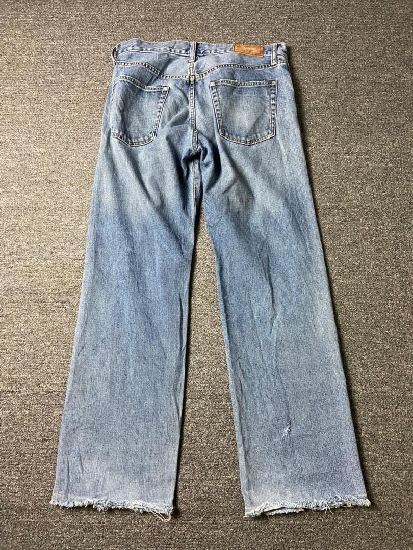 Uniqlo UNIQLO Distressed Denim Ripped Jeans (143) Size US 34 / EU 50 - 5 Thumbnail