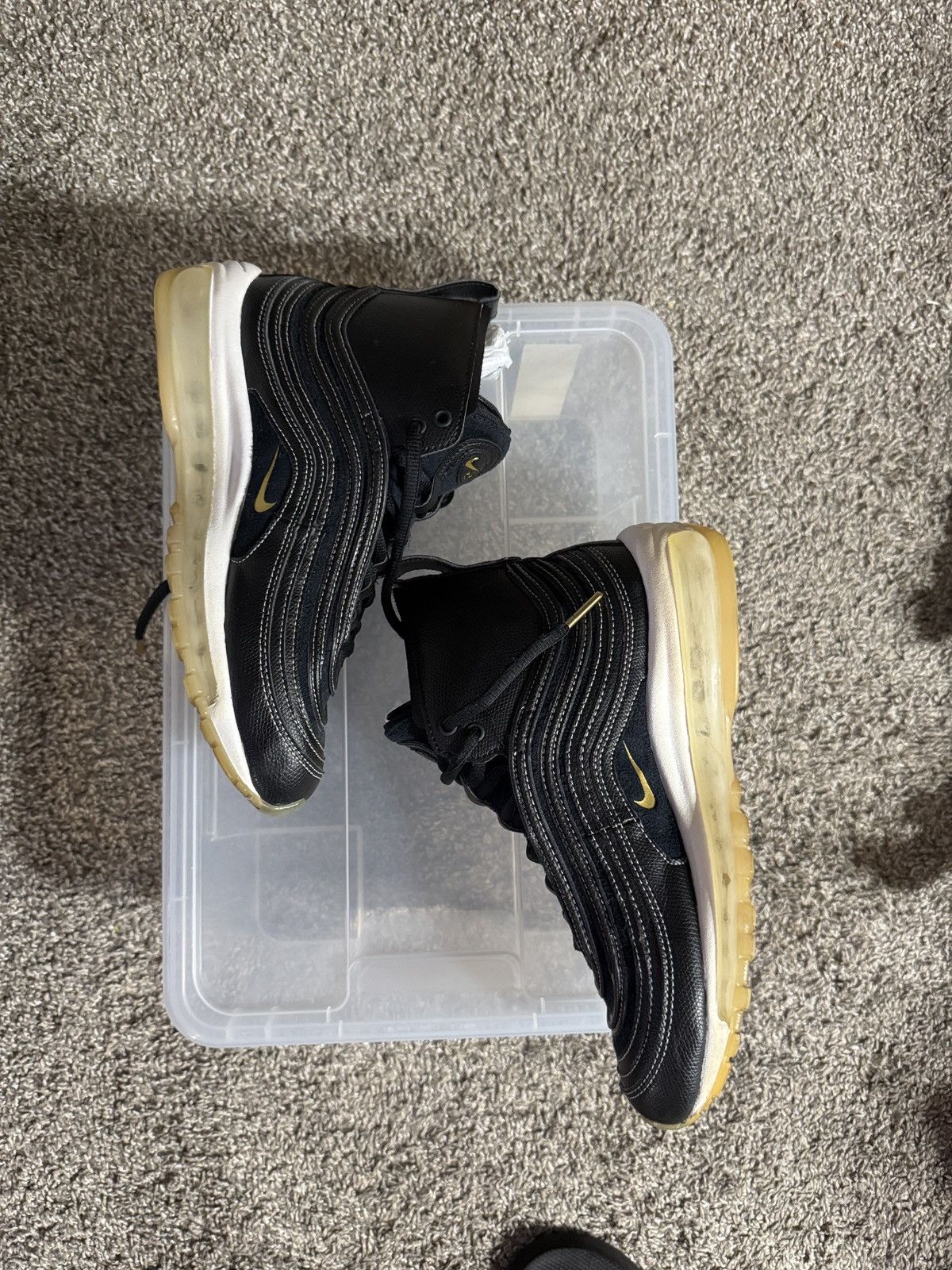 Nike × Riccardo Tisci Black Nike Air max 97 High top Size US 6.5 / EU 39-40 - 2 Thumbnail