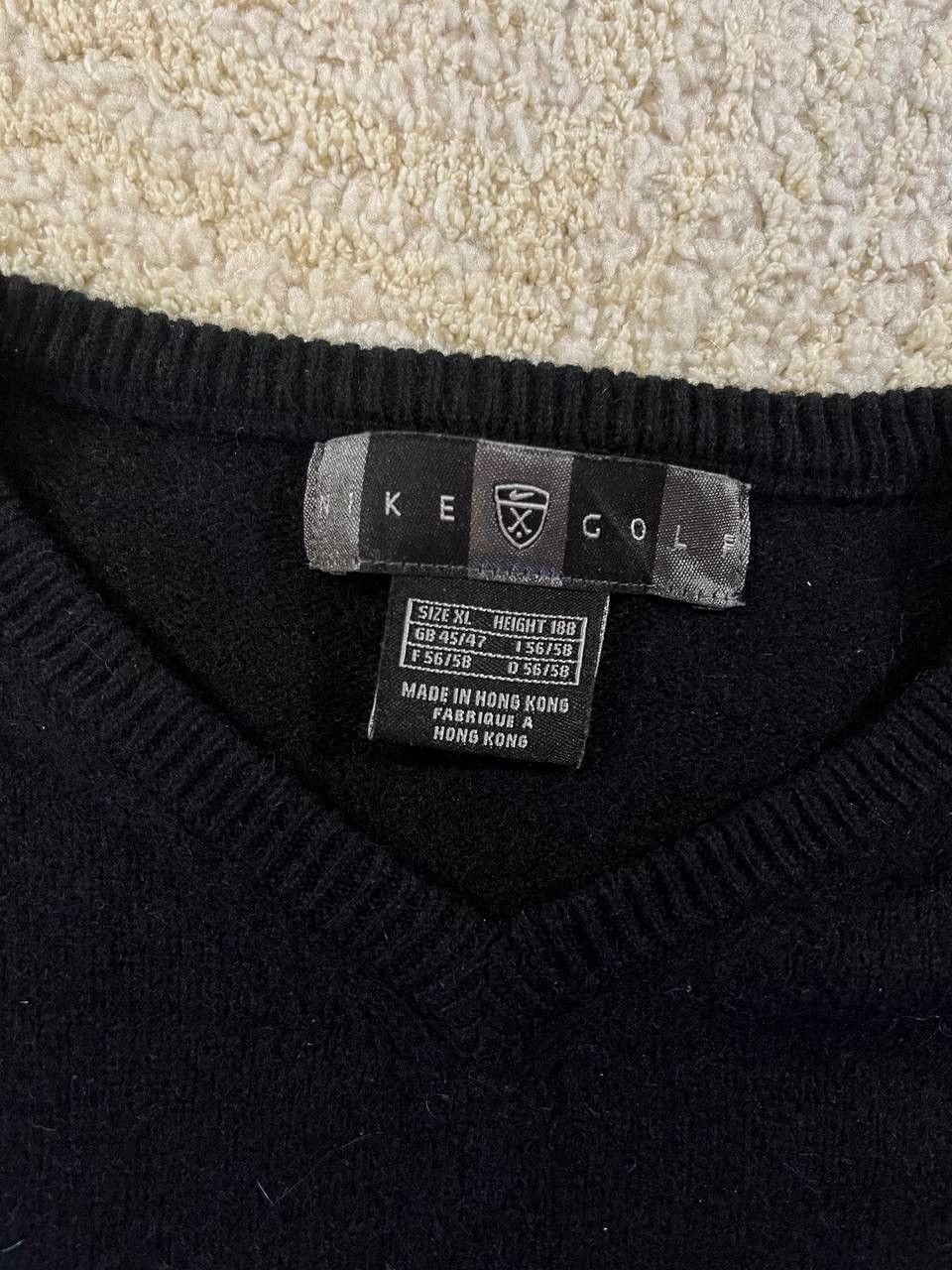 Nike × Vintage Vintage Nike Wool Sweater Vest Logo Tennis 90s Y2K Size US XL / EU 56 / 4 - 5 Thumbnail