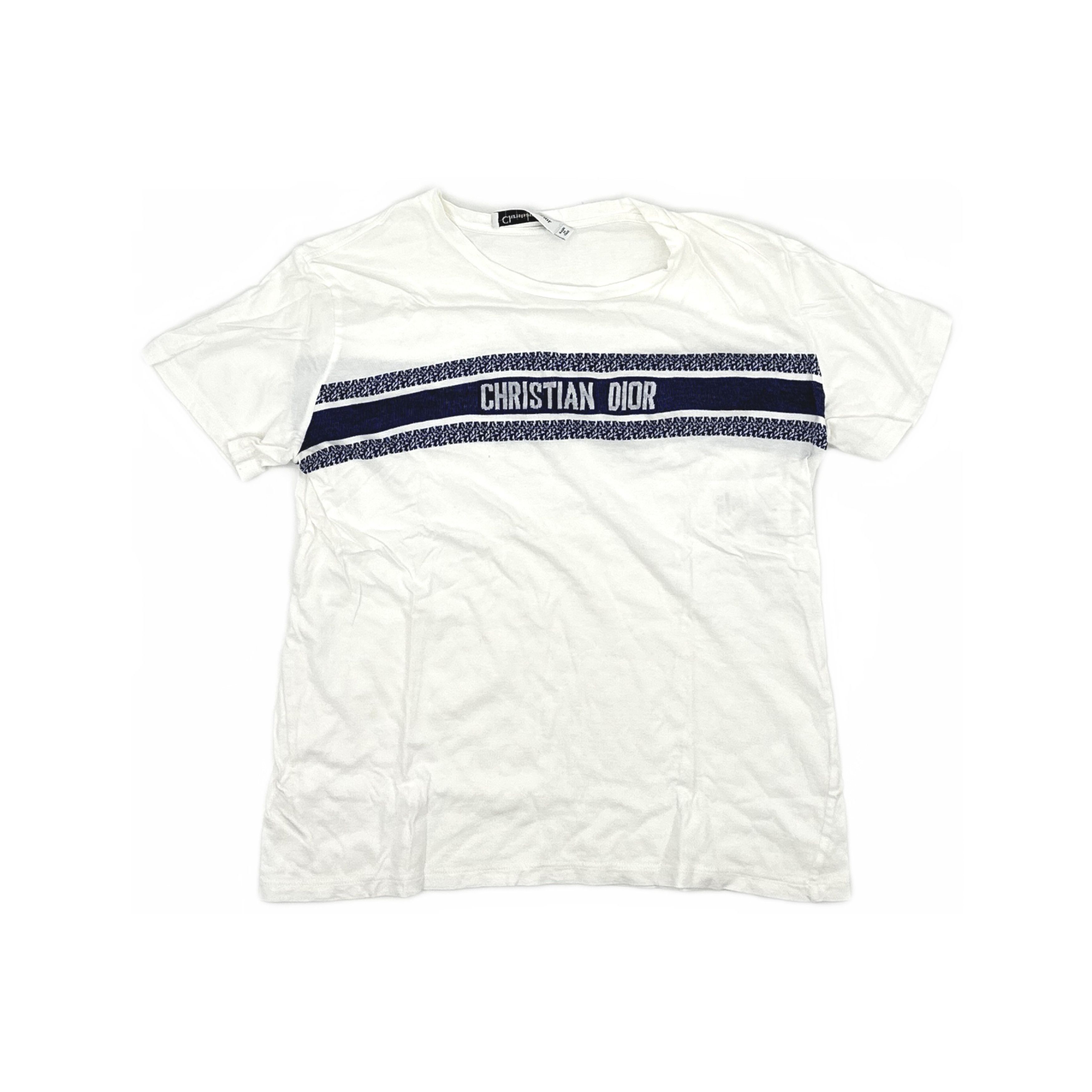 Dior Dior SS21 Logo Band T-Shirt Size L Size US L / EU 52-54 / 3 - 1 Thumbnail