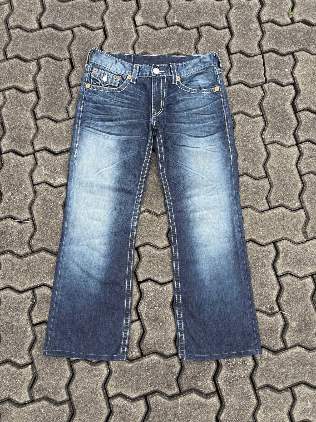 True Religion Vintage True Religion Flared Denim Jeans Size US 36 / EU 52 - 3 Thumbnail