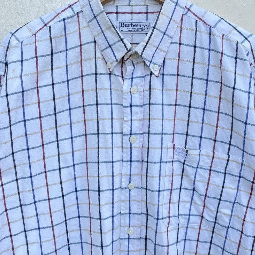 Burberry Vintage Burberrys’ Shirt Button Ups Size US L / EU 52-54 / 3 - 4 Thumbnail