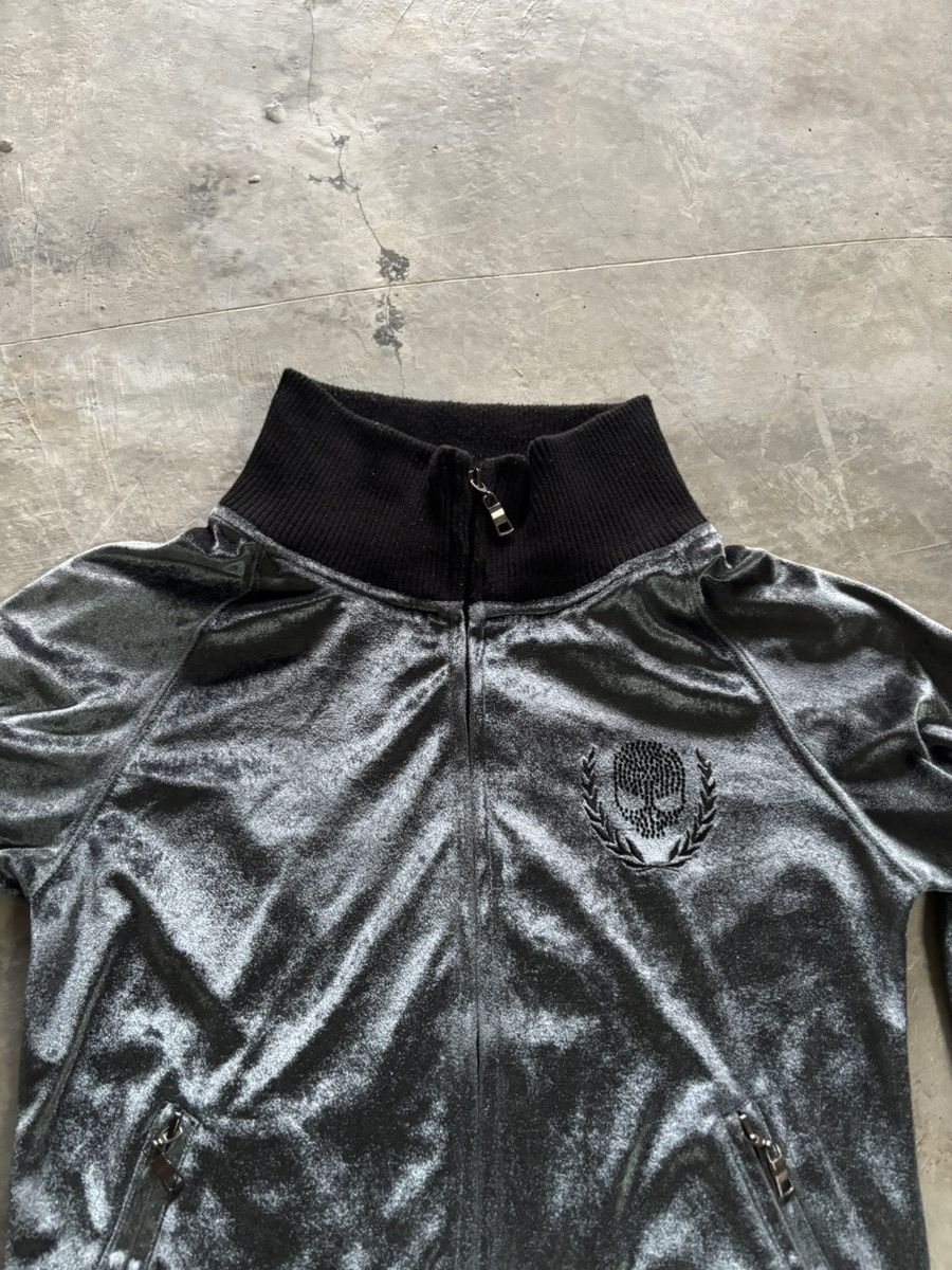 Hysteric Glamour × If Six Was Nine × Le Grande Bleu (L.G.B.) RUMOR y2k silk smooth style light jacket skull punk japanese Size US S / EU 44-46 / 1 - 5 Thumbnail