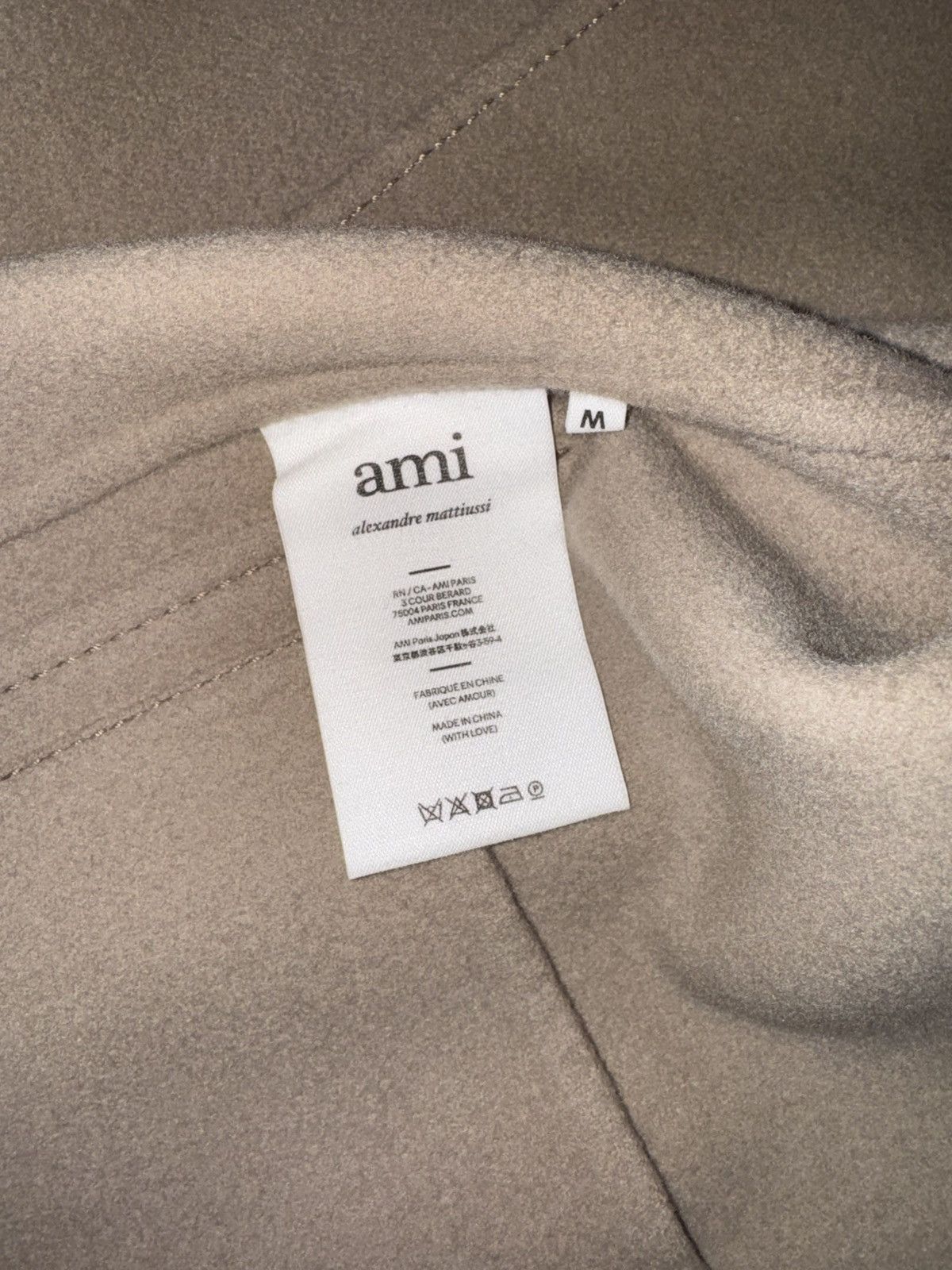 AMI AMI Paris Brushed Wool Shirt Jacket Size US M / EU 48-50 / 2 - 7 Thumbnail