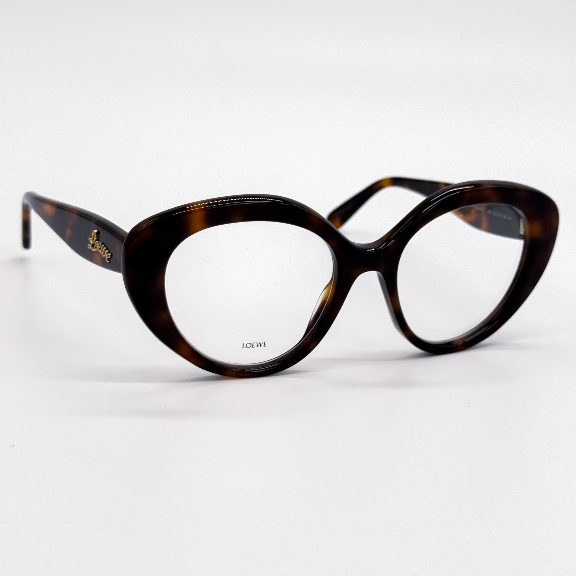 Loewe NEW LW50088I 052 WOMEN CAT EYE EYEGLASSES LOEWE HAVANA EYEWE Size ONE SIZE - 4 Thumbnail