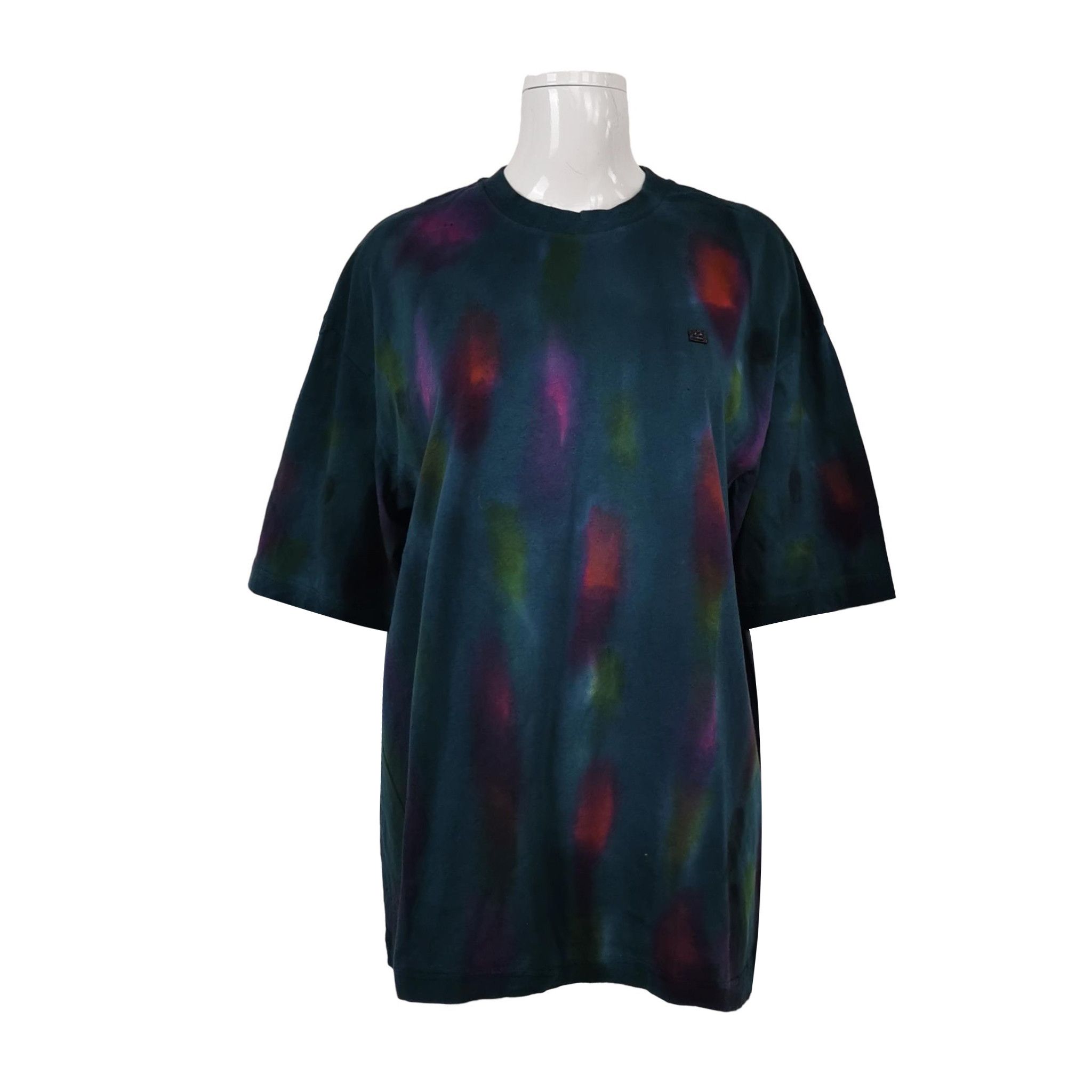 Acne Studios Acne Studios S Cotton Tie-Dye Crew Neck T-Shirt Size US S / EU 44-46 / 1 - 1 Thumbnail