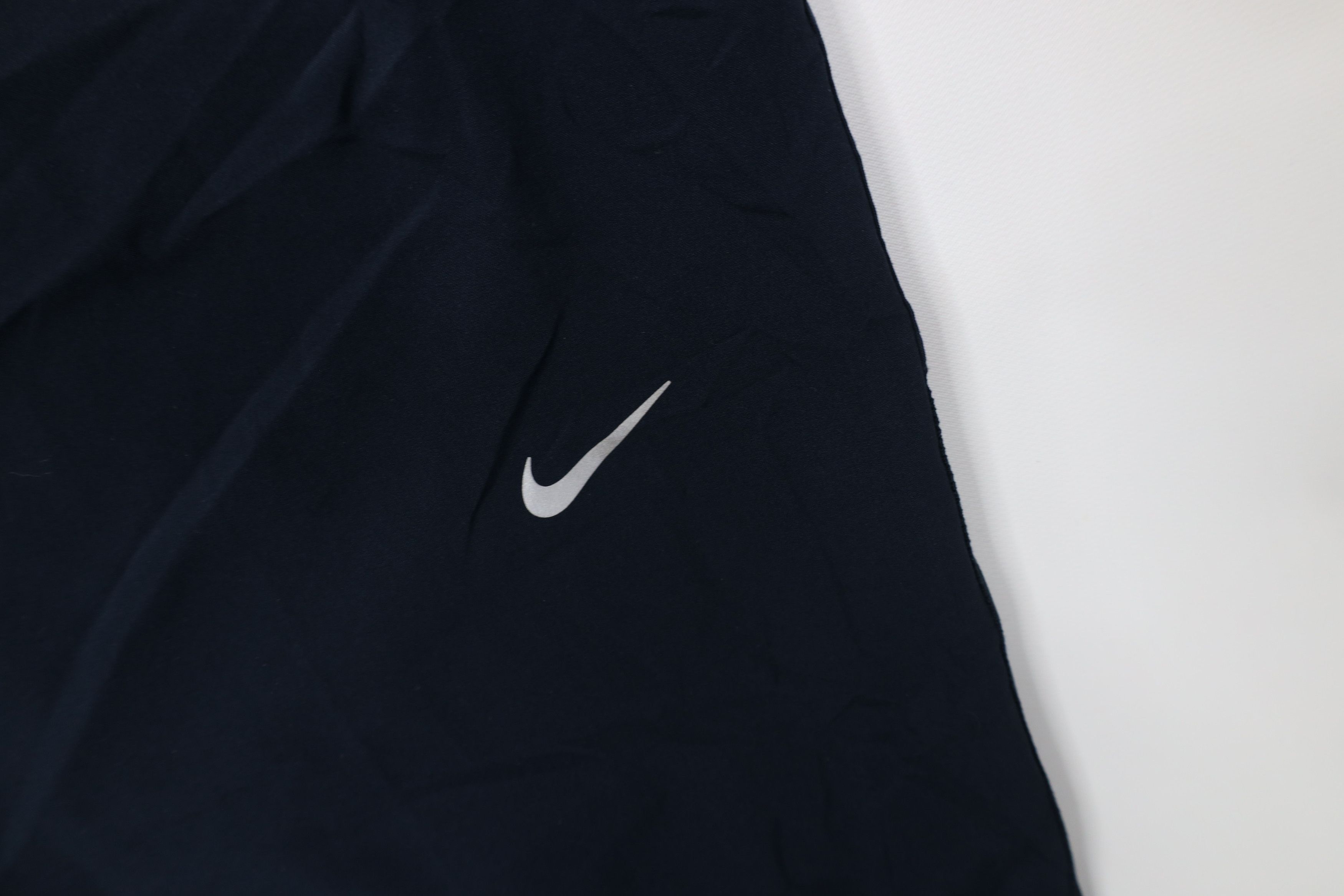 Nike Vintage Y2K Nike Running Mini Swoosh Wide Leg Pants Blue Size US 40 / EU 56 - 6 Thumbnail