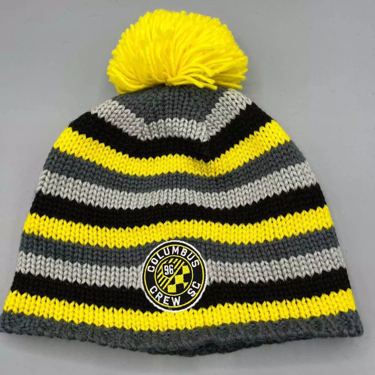 Adidas Columbus Crew Hat Men Knitted Adidas Beanie Pom Pom Cap New Size ONE SIZE - 1 Thumbnail