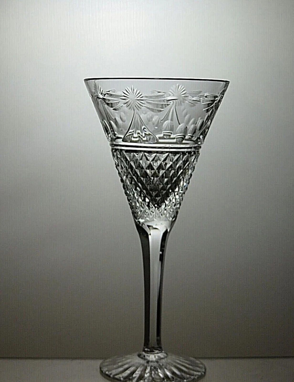 Starter Stuart Crystal "Beaconsfield" Cut Sherry Glass 6" - 33B Size ONE SIZE - 2 Thumbnail