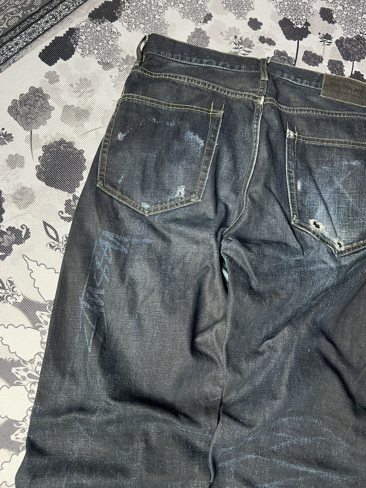 Stussy Stussy Rough & Rugged Signature Denim Jeans Size US 34 / EU 50 - 3 Thumbnail