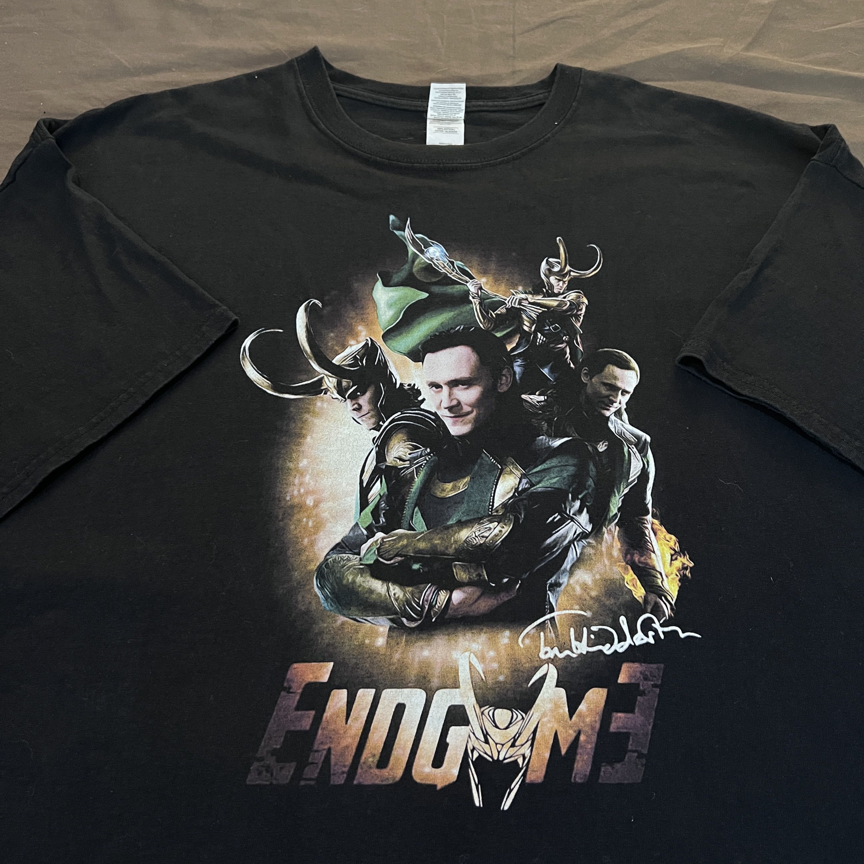Loki Avengers Endgame Promo Tee 3XL Oversized