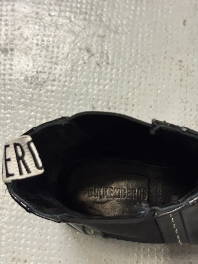 Dirk Bikkembergs 2000s Dirk Bikkembergs Black Leather Ankle Boots Size US 7 / EU 40 - 8 Thumbnail