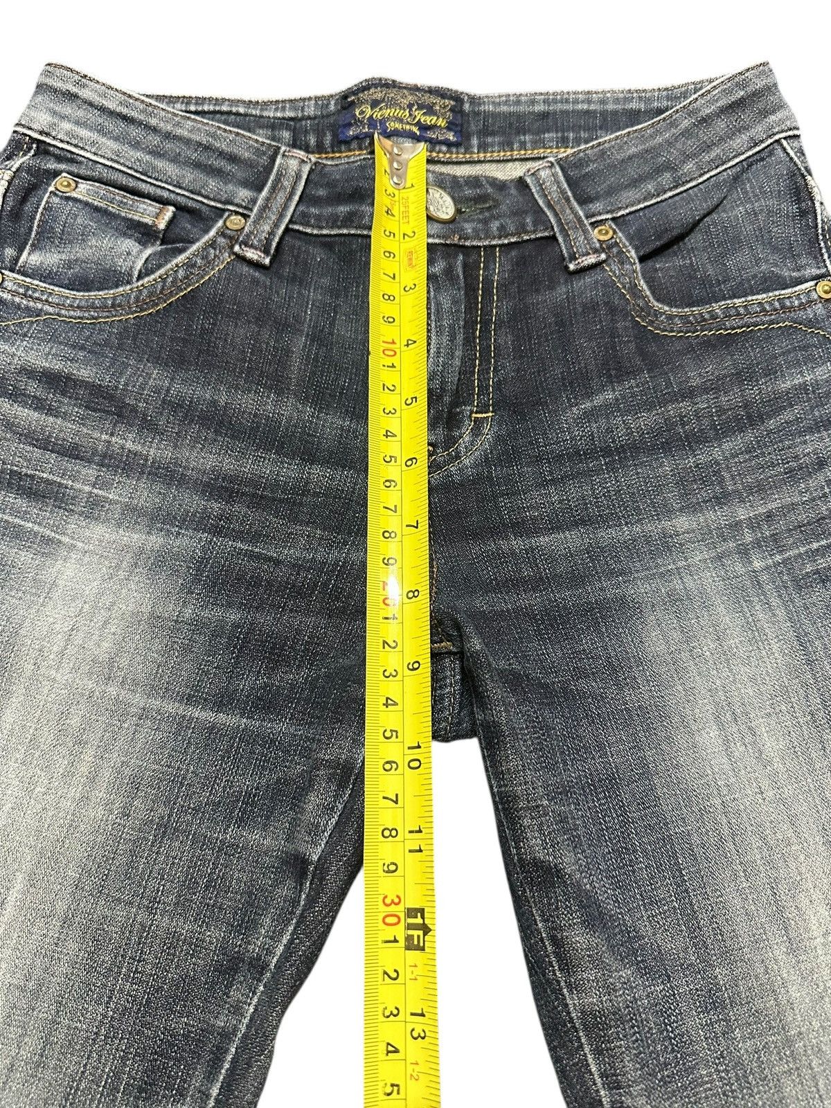 Edwin × Japanese Brand Vintage Edwin Something With WideLeg Bootcut Style Faded Size US 28 / EU 44 - 16 Thumbnail