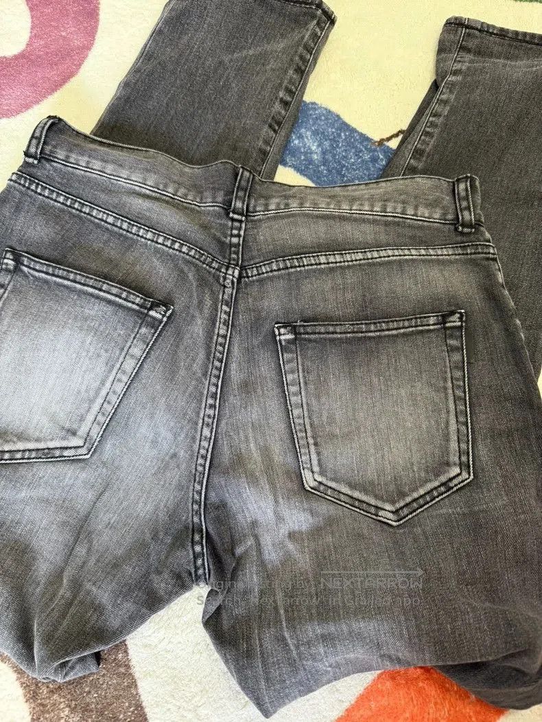 Saint Laurent Paris Saint Laurent Gray Denim Jeans Size 30. Size US 30 / EU 46 - 2 Thumbnail