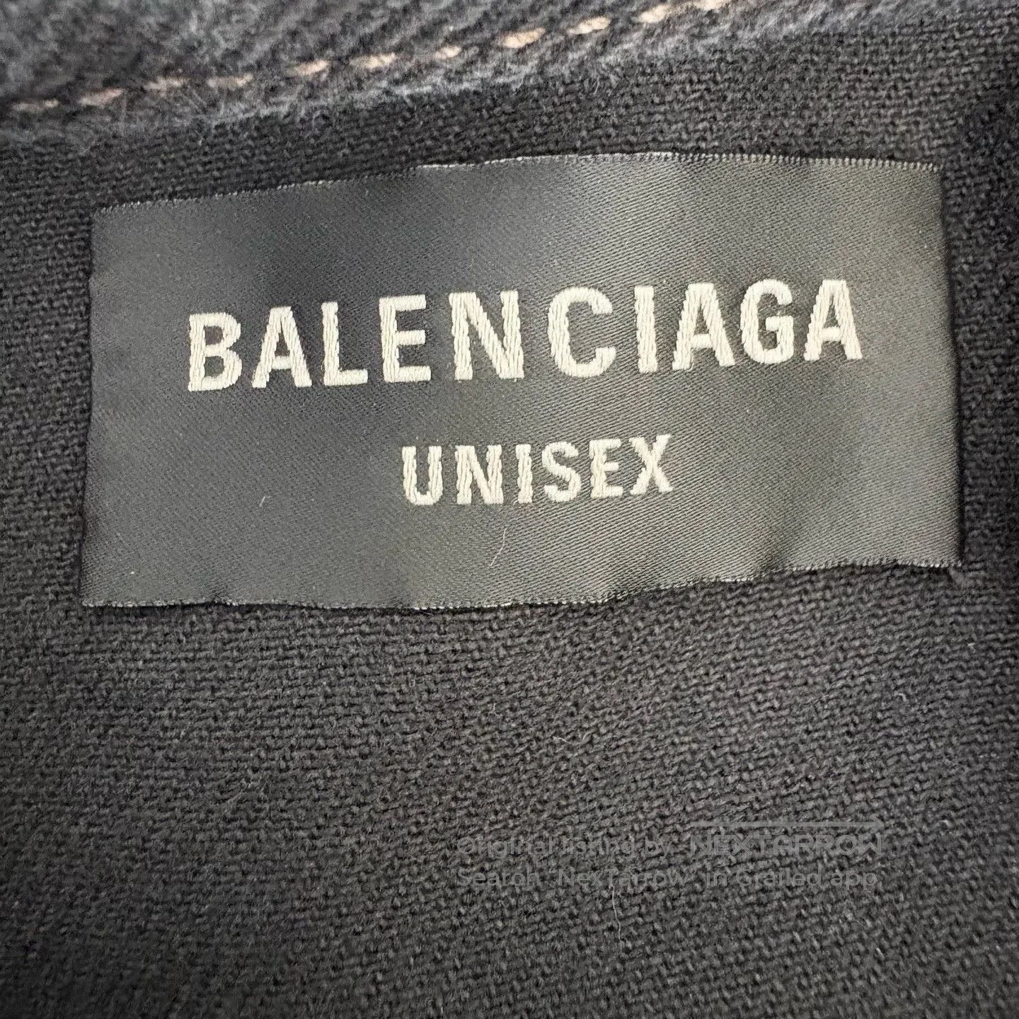Balenciaga BALENCIAGA Graffiti Logo Denim Jacket. Size US L / EU 52-54 / 3 - 2 Thumbnail