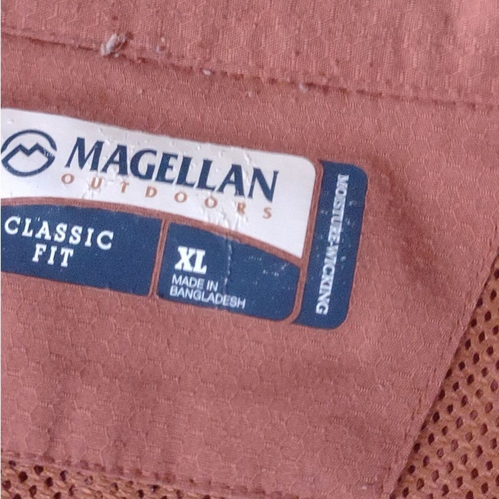 Other Magellan Outdoors Burnt Orange Fishing Shirt XL – Vented Size US XL / EU 56 / 4 - 7 Thumbnail