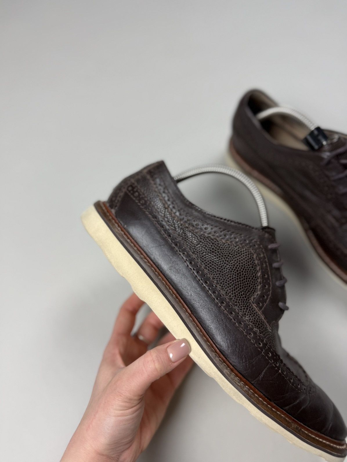 Polo Ralph Lauren Polo Ralph Lauren Men’s Oxford Leather Formal Shoes Size US 10 / EU 43 - 6 Thumbnail