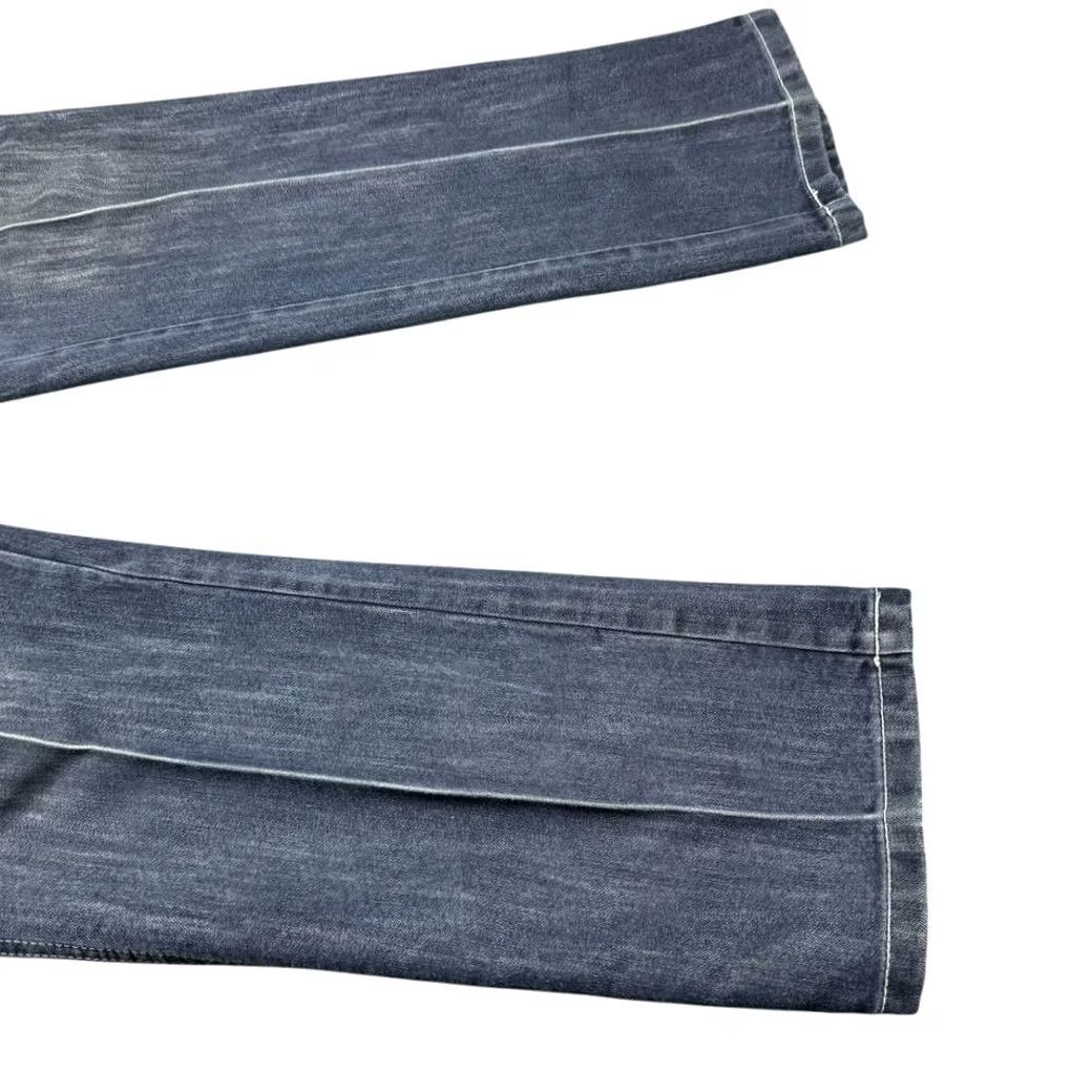 Southpole VINTAGE Southpole Jeans Mens 34x32 Y2K Pleated Baggy Stretch Denim Read* Jeans Mens Blue Denim 90s 2000s Boys Girls Size US 32 / EU 48 - 3 Thumbnail