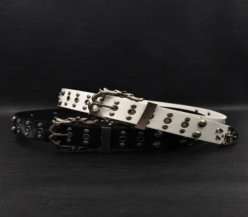 Other 957Studded Belt with Decorative Buckle Size ONE SIZE - 6 Thumbnail